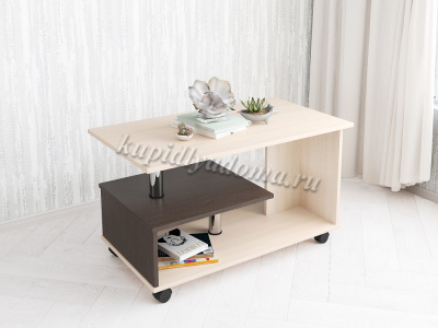 Стол журнальный Консул-5 (Венге/Дуб молочный)