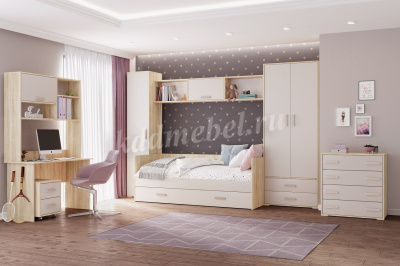 Комод Бланка (Дуб сонома/Кашемир)