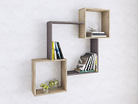 Полка ПН-2 (Ясень анкор темный/Дуб эндгрэйн)