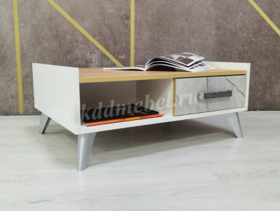 Стол журнальный Микс-1 (Дуб бунратти/Герион)