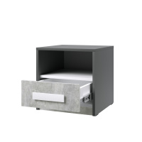 Домани подростковая Кэнди КТ-1 откр графит серый-цемент