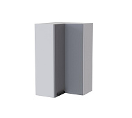 Шкаф верхний высокий угловой сушка ВУСП кухня Кантри (Белый/Бетон светлый)