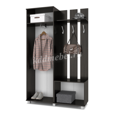 Прихожая Лира с зеркалом (Венге/Дуб млечный)