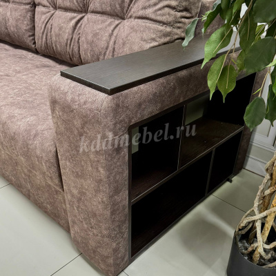 Диван-кровать Марк БД Вар.1 (Эми 06/Венге)