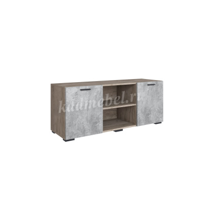 Стол журнальный Дублин (Дуб крафт серый/Цемент)