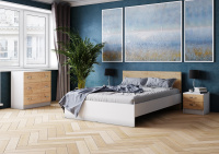 Спальня Ронда Белый-Крафт