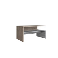 Дублин_Тумба ТВ открытая_дуб крафт серый+цемент