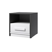 Тумба Кэнди КТ-1 (Графит/Белый)