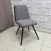 Стул Дублин (Черный матовый/Велюр Velutto 19)