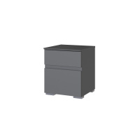 плейона тумба прикроватная графит серый