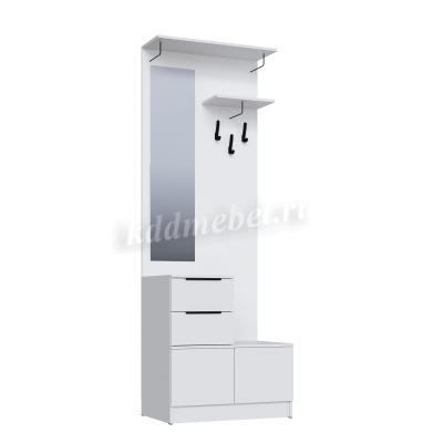 Прихожая Мадрид ЦС-2 0,8 (Белый)
