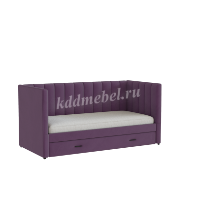 Кровать Нега 0.9 подростковая (Винный)