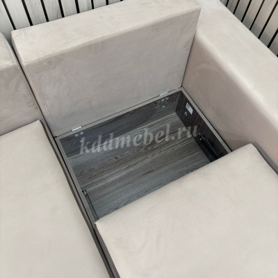 Диван-кровать Бафи-2 БД Комбинация 2 (Романо Мокко/Ньютон Дарк Браун)