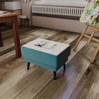 Домани мягкая мебель стол журнальный майя велюр бирюзовый