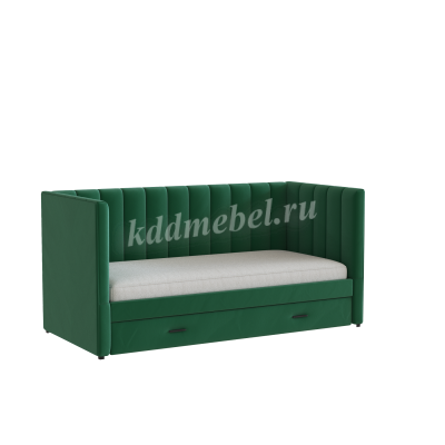 Кровать Нега 0.9 подростковая (Изумруд)