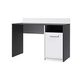 Стол письменный Кэнди КС-1 (Графит/Белый)