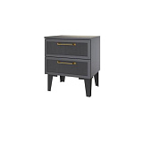 Тумба прикроватная Толедо (Графит серый)