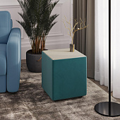 Пуф Стивен (Бирюза/Клен кремовый)