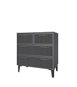 Комод малый Толедо (Графит серый)