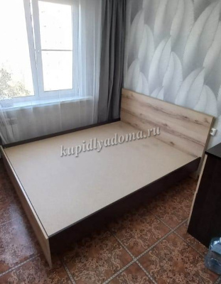 Кровать Плейона 1.6 (Венге/Дуб делано)