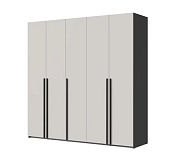 Шкаф Мята 2.0 (Графит/Кашемир)