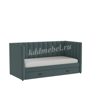 Кровать Нега 0.9 подростковая (Серый)