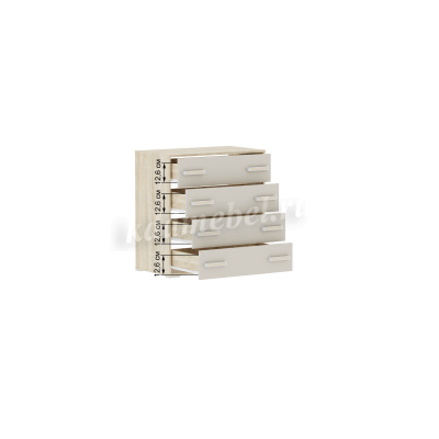 Комод Бланка (Дуб сонома/Кашемир)